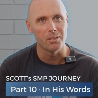 Massive thank you to Scott for being willing to share his full SMP journey with us 🥹

Most people a