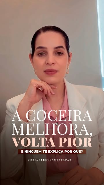 Coceira, vermelhidão, ressecamento e crises que vão e voltam? ⚠️
Pode ser dermatite atópica.

A derm