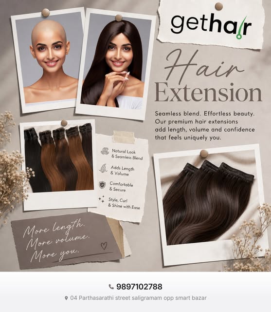 GetHair: Wigs offers high-quality hair extensions, providing a natural look and volume enhancement. 