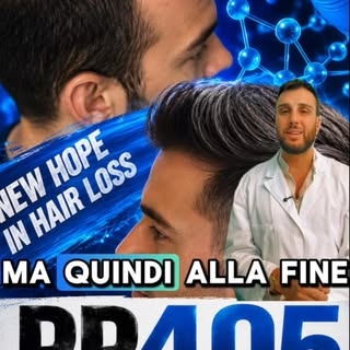 Si conclude qui la serie sul PP405.
Il PP405 è probabilmente una delle molecole più interessanti ogg