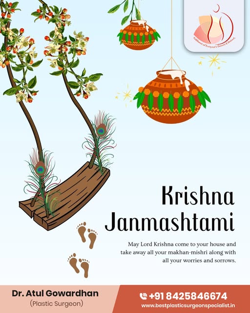 May Lord Krishna Bless Your Life With Joy & Wellness! 

May Lord Krishna visit your home and take aw