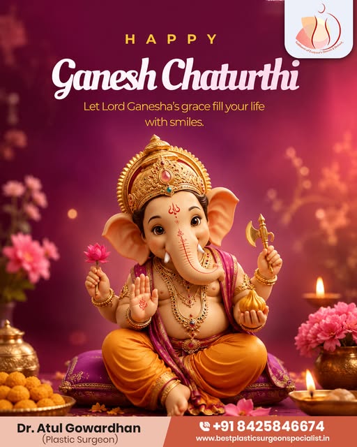 🙏 May Lord Ganesha Fill Your Life With Smiles, Happiness & New Beginnings! ✨

May Bappa’s divine bl