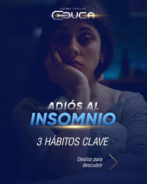 ¿Por qué te cuesta dormir bien? 🌙

👉 Desliza para conocer 3 hábitos que pueden estar afectando tu 