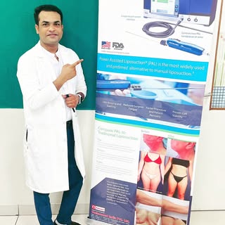 Now we have state-of-the-art Liposucction device ….
More precision, less trauma & faster recovery of