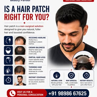 Is A Hair Patch Right For You?

Hair patches are designed for people who want a natural-looking solu
