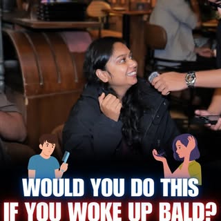 BEING BALD IS A CURSE?!💀🧑‍🦲 If you woke up bald, what would your reaction be? Would you freak out