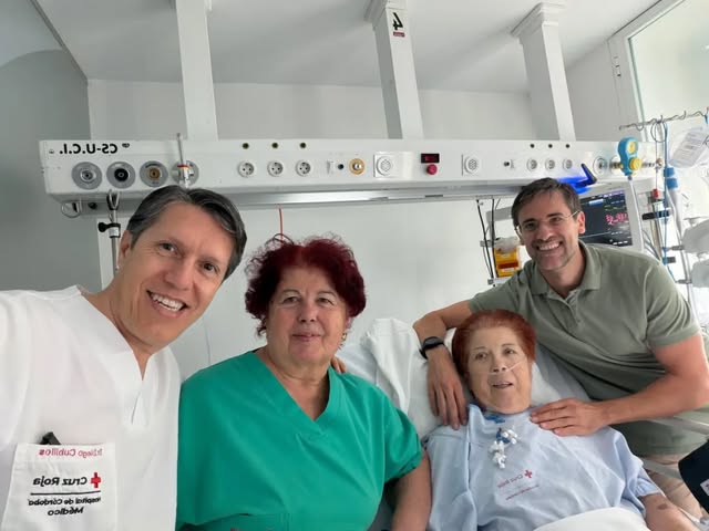 Pepi ya ha salido de UCI y pronto volverá a casa para terminar de recuperarse. 

Ha sido una estanci