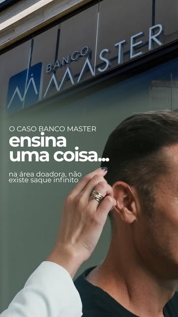 Você já ouviu falar do Banco Master e do risco de não ter reservas suficientes quando mais precisar?