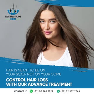 Women are worried about their hair loss? Get hair transplants at Hair Transplant Dubai Clinic with p