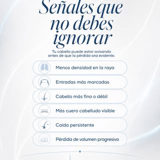 ¿Sientes que tu cabello ya no tiene la misma densidad de antes?

A veces la pérdida capilar no empie