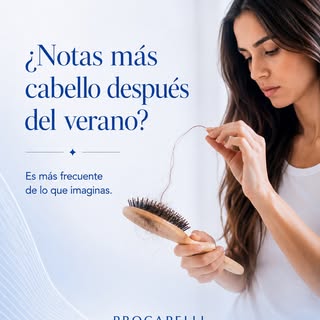 ¿Al terminar el verano notas que se cae más cabello? ☀️🌊

Es una consulta muy frecuente en esta épo