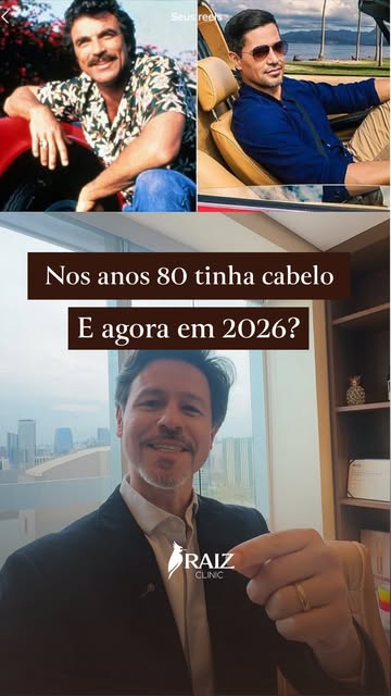 Todo mundo voltou no tempo para mostrar como era o cabelo nos anos 80.

Mas a pergunta é: como está 