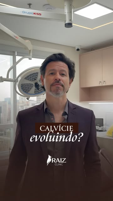 A calvície te incomoda há alguns anos ou você percebe que ela está começando a evoluir?

É normal te