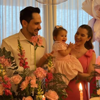 Um jardim para comemorar 1 aninho de vida da nossa Princesa! Um ano que você chegou para alegrar a n