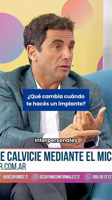 ¿Qué cambia cuando te hacés un implante capilar?

👉🏼 Si te gustaría recuperar tu autoestima y segu