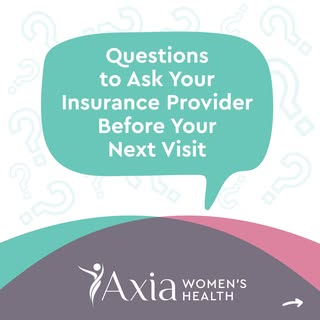 Health insurance can be confusing—and every plan is diƯerent. Before your next appointment, consider