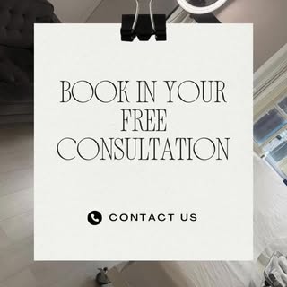 We offer free consultations… book yours in today! 🤩
