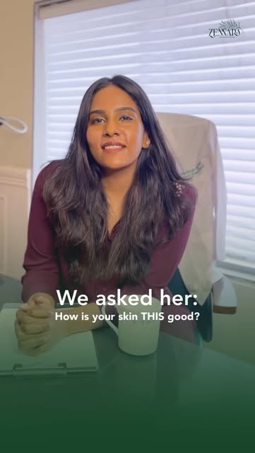 Turns out, there’s no one magic product, just a mix of consistent skincare, in-clinic treatments, su