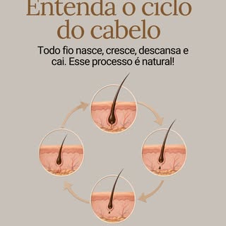 A queda de cabelo nem sempre é um problema. Ela faz parte do ciclo natural dos fios. ✨

Entender com