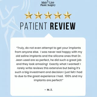 There’s no better compliment than hearing a patient say their results were exactly what they wanted.
