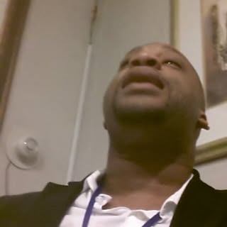 At work acting the fool lmbo