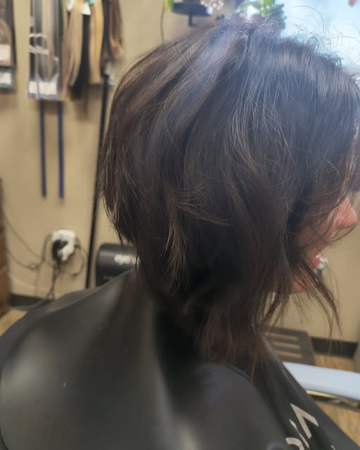 Super sassy and fun textured bob?