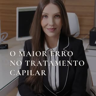 Você espera a queda de cabelo avançar antes de procurar ajuda?

Esperar é o erro mais comum entre os