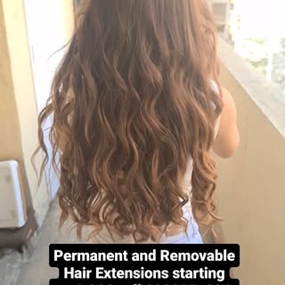 100% real Human Virgin hair Extensions available at Maxim Hair Replacement Lounge Bandra West 
Call 