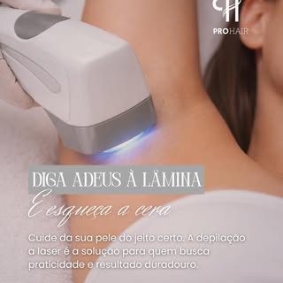Diga adeus à lâmina e à rotina que machuca sua pele ✨

A depilação a laser é prática, confortável e 
