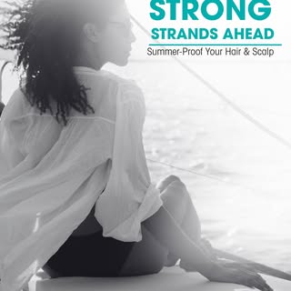 ☀️Sun, salt, and chlorine can wreck your hair. ⚓️Swipe to see the top treatments and products we rec