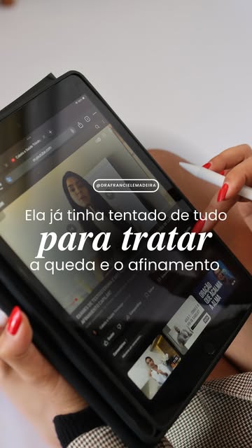 Não é milagre, é ciência aplicada à tricologia. 🔬
⠀
Com base nos exames e em um plano individualiza