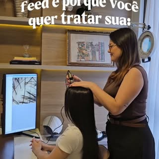 Vem tratar com a gente 🤝🏻

#tricologia #quedadecabelo #tratamentocapilar #quedadecabelo