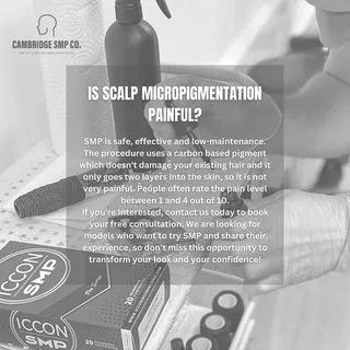 Is Scalp Micropigmentation Painful?

SMP is safe, effective and low-maintenance. The procedure uses 