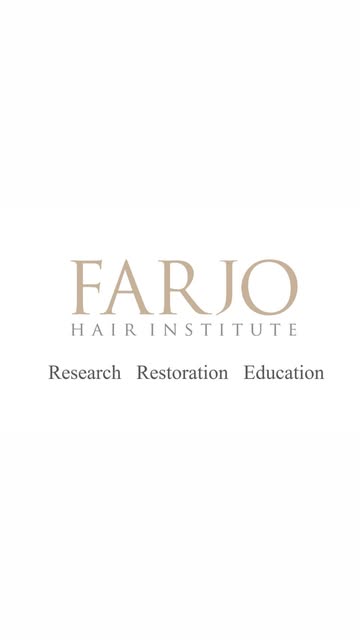 AD- Two months ago, I was lucky enough to have a hair transplant with @bessamfarjo at @farjohairinst