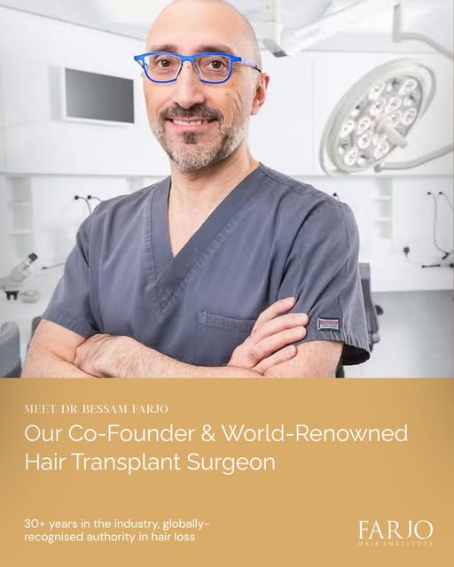If you know the Farjo Hair Institute, chances are you know our co-founder - one of the most respecte