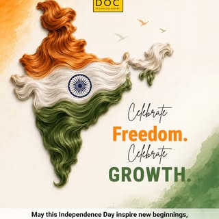 This Independence Day, let’s celebrate the freedom to feel confident in your own skin and hair. 🇮🇳