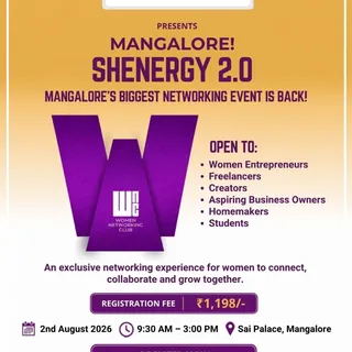 Mangalore's Biggest Women's Networking Event is Back!

Looking to grow your network, discover new op