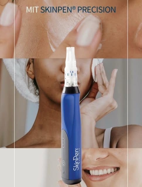 Kollagen-Induktionstherapie
mit SkinPen ®️

Schöne Haut mit dem Skin Pen Precision. Dabei handelt es