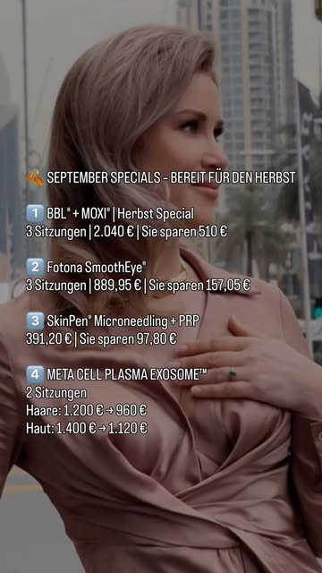 Nur im September & solange Termine verfügbar sind.

💌 Jetzt Termin sichern!

Dr. Jahnke & Kollegen
