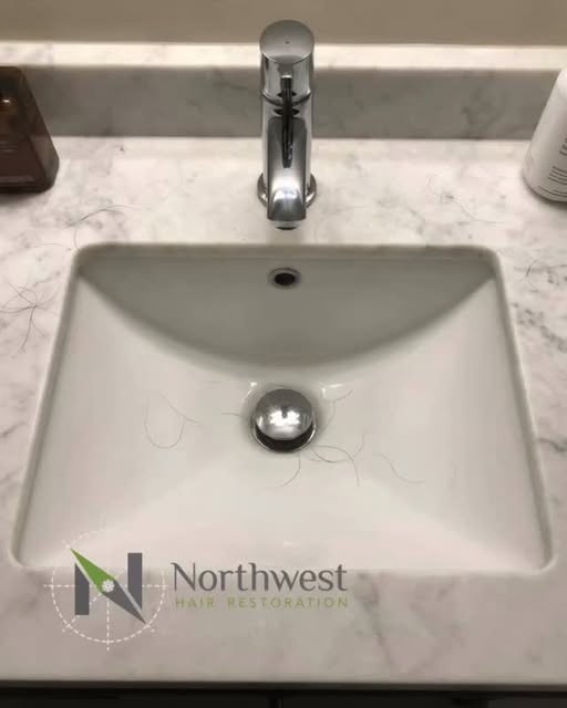 Have you been noticing hair in your sink? It could be normal…or not. Use the link in bio to schedule