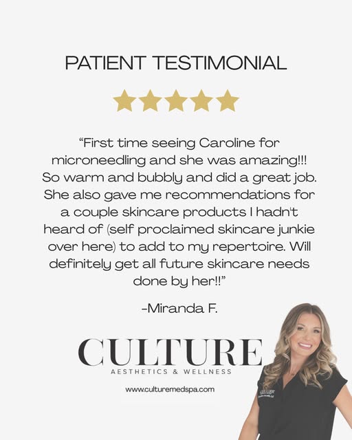 We love hearing how our patients feel after one of their treatments! From a great experience in the 