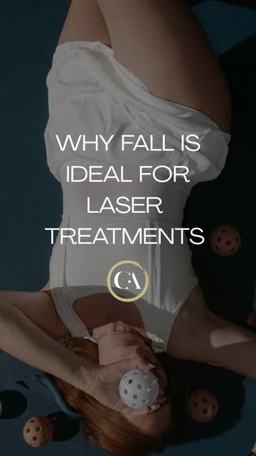 Fall is officially laser season 🍂 From IPL and BBL to laser hair removal, fall is the perfect time 