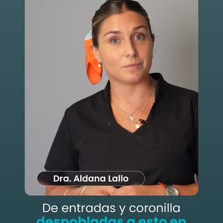 La Dra. Aldana comparte el caso de un paciente que llegó con pérdida de densidad importante en coron