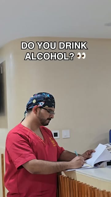 “Do you drink alcohol?” 🍸
No… I bathe in it. 😂🧴

When you’re a doctor, hand sanitiser isn’t just 
