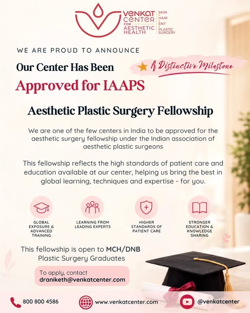 Applications are open for our IAAPS-approved Aesthetic Plastic Surgery Fellowship.
There's something