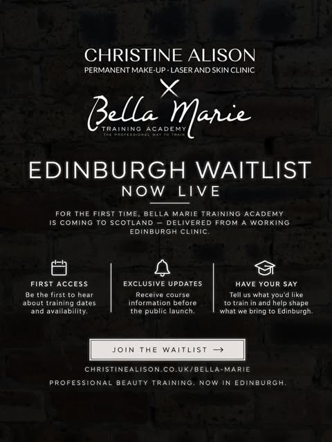 ✨ BELLA MARIE TRAINING ACADEMY IS COMING TO EDINBURGH ✨
We’re incredibly excited to announce that th