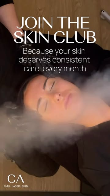 Skincare that actually works needs consistency, not a one-off appointment 🌿 The Skin Club gets you 