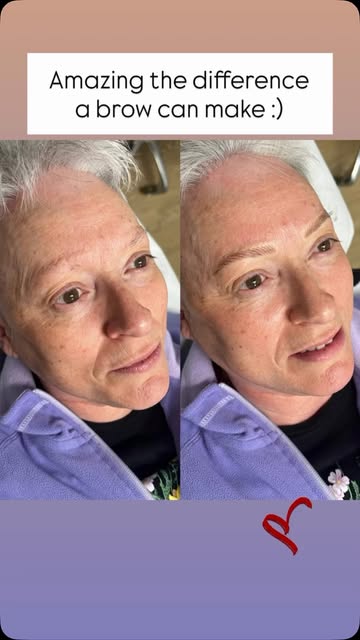 ✨ The power of a beautifully placed brow. 

Sometimes it’s the smallest change that makes the bigges
