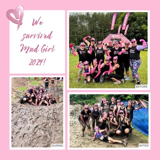 On June 22nd we braved the mud and survived Mud Girl 2024! It was an amazing experience and we had s