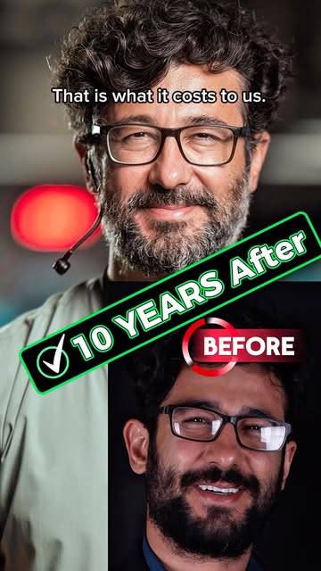Do you wanna see how we surgeons changed in 10 years, to understand how our job is stressful and ver